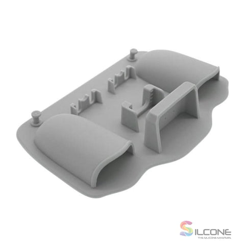 Image of 2-Hole Silicone Toothbrush Holder Gris