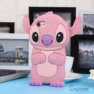 3D Cartoon Soft Silicone Phone Case For Iphone 16 / X