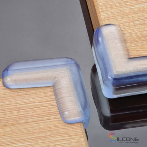 Image of 4Pcs Child Baby Silicone Safety Protector Table Corner