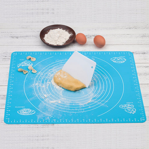 Image of Ex-large Silicone Baking Mat for Oven Scale Rolling Dough