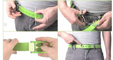 Image of Silicone Adjustable Belt For Women & Men