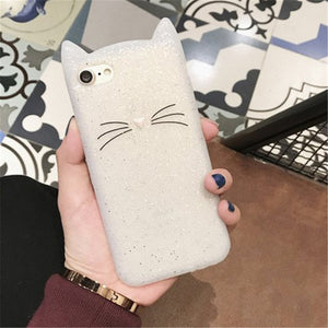 3D Cartoon Soft Silicone Phone Case For iPhone