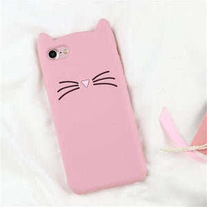 3D Cartoon Soft Silicone Phone Case For iPhone