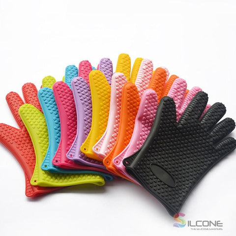 Image of Silicone Gloves Waterproof Heat Resistant